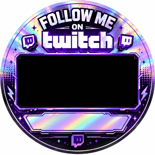 Follow Me on Youtube Template Sticker