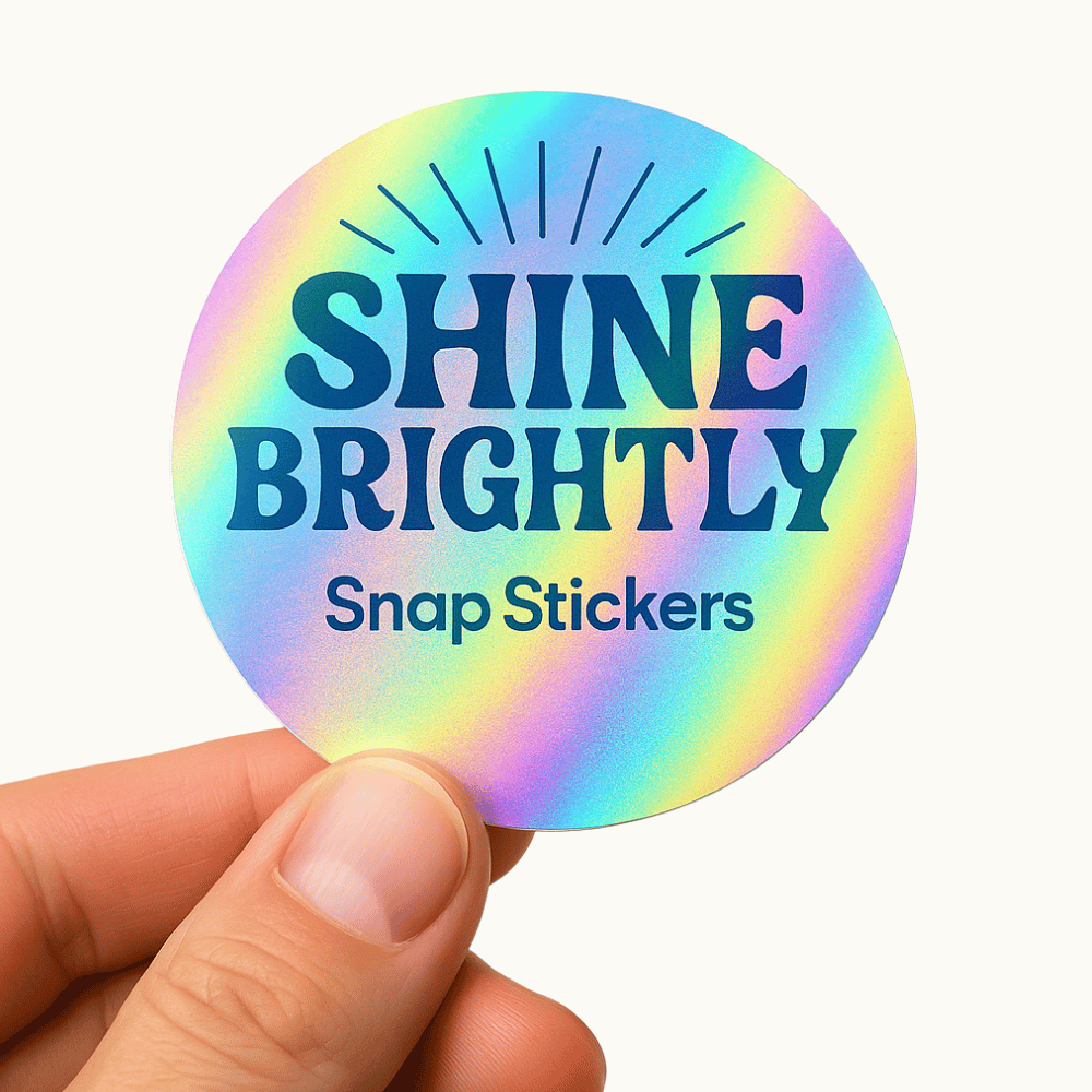 Holographic Circle Sticker