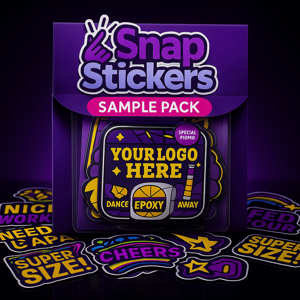 Custom Sticker Sample Packs