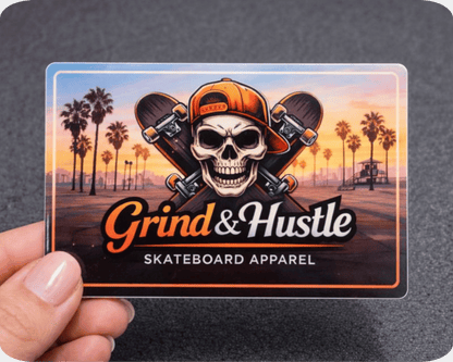 Custom Glossy Vinyl Rectangle Sticker