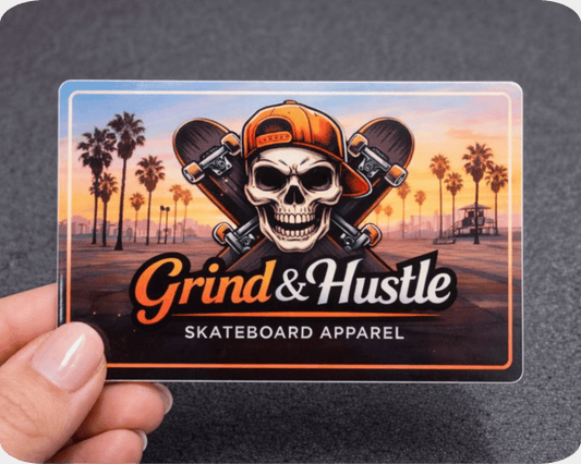 Custom Glossy Vinyl Rectangle Sticker