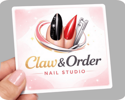 Custom Glossy Vinyl Square Sticker