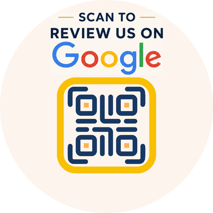 Customizable Template For Scannable QR Google Review Stickers