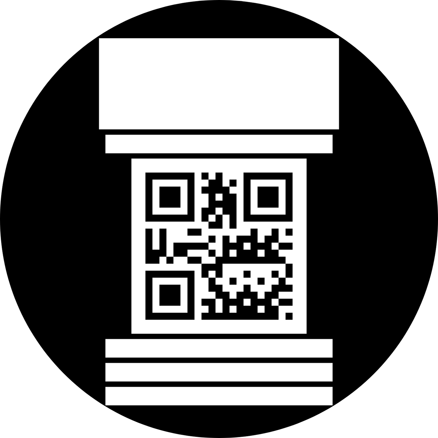 Customizable Template For QR Scan Stickers