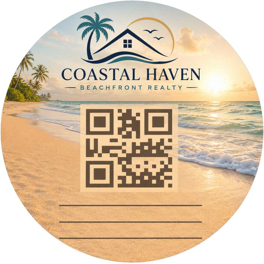 Customizable Template For QR Scan Stickers example 3