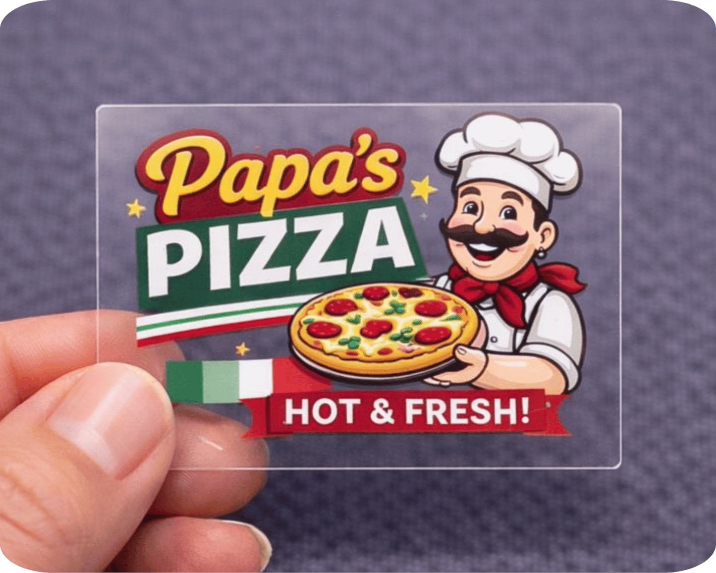 Custom Clear Vinyl Rectangle Sticker – Snap Stickers