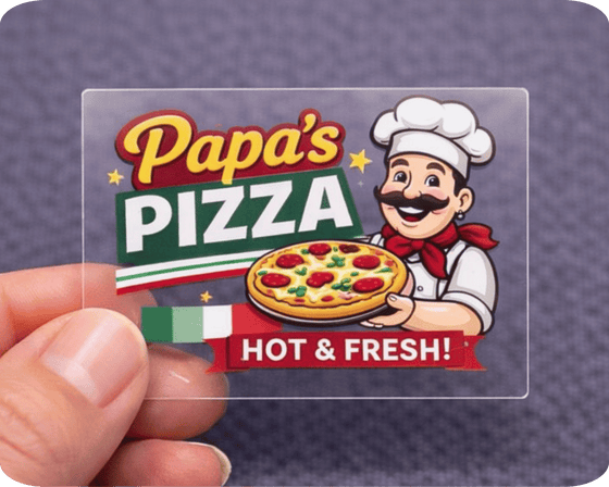 Custom Glossy Vinyl Rectangle Sticker