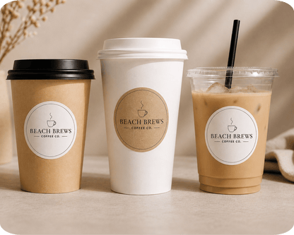 Coffee Cup Logo Template