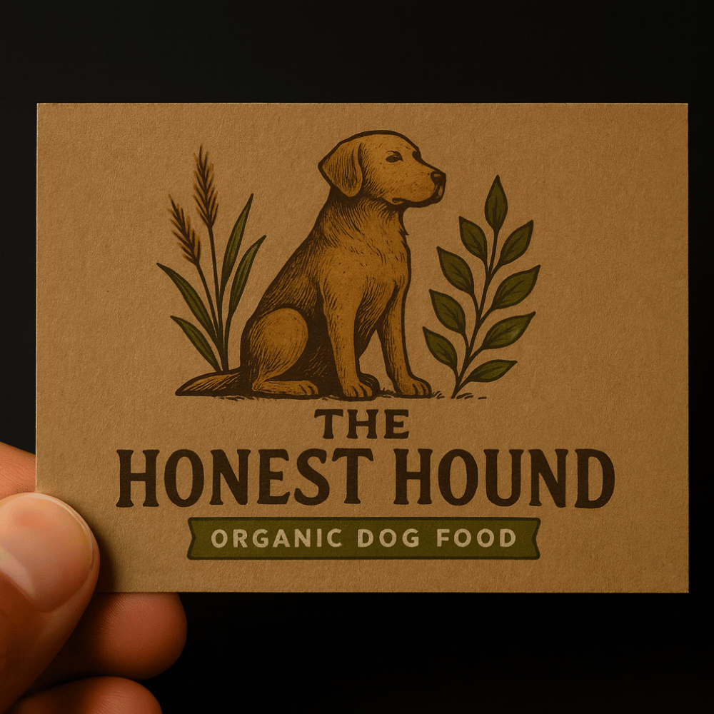 Custom Kraft Paper Rectangle Sticker