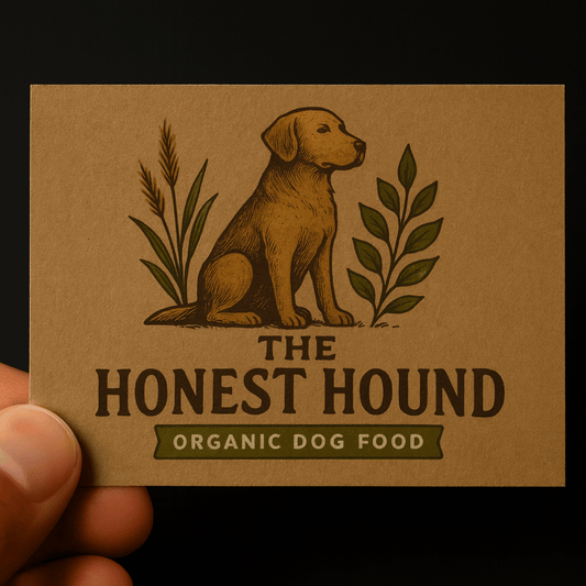 Custom Kraft Paper Rectangle Sticker