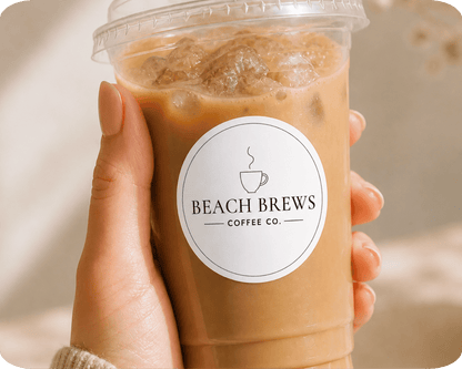 Coffee Cup Logo Template