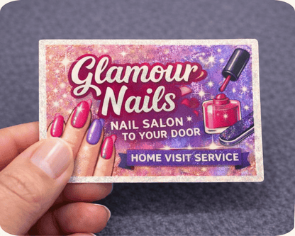 Custom Glossy Vinyl Rectangle Sticker