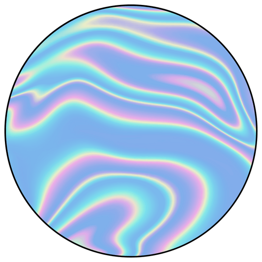 Custom Holographic Square Sticker
