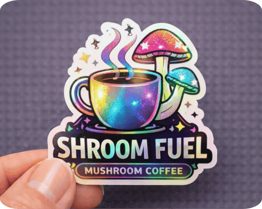 Custom Holographic Vinyl Die Cut Sticker