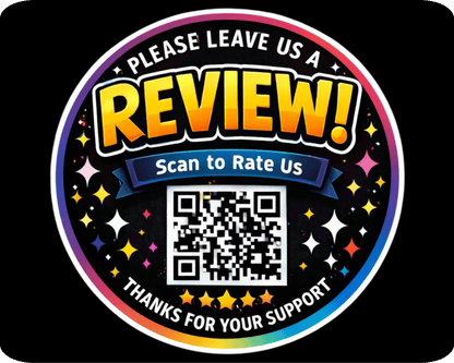 Leave Us a Review Sticker