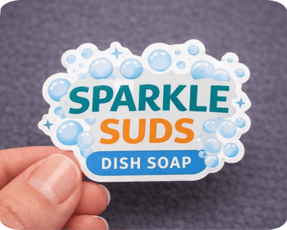 Custom Glossy Vinyl Die Cut Sticker