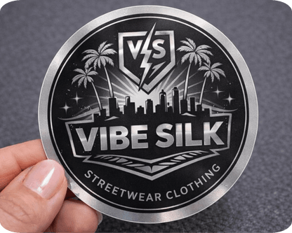 Custom Glossy Vinyl Circle Sticker